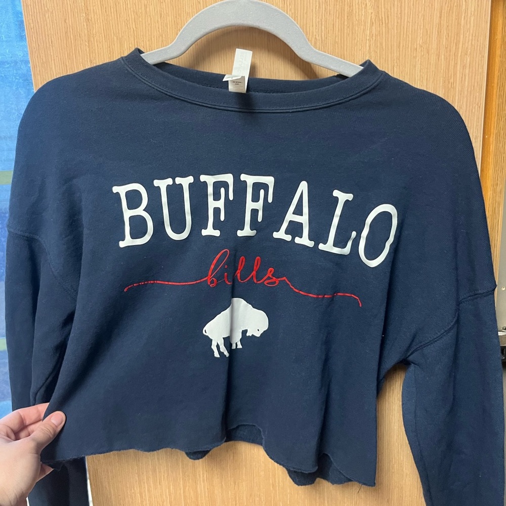 Buffalo Bills Cropped Sweater
